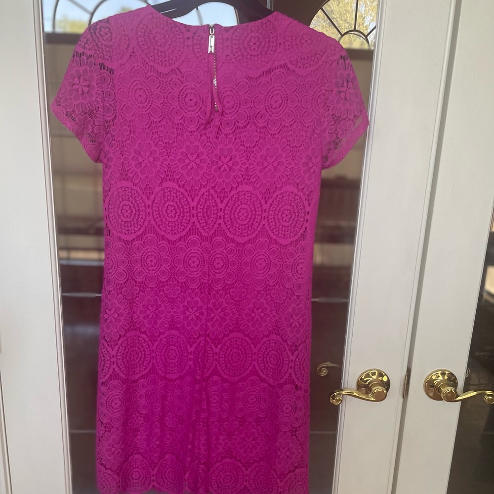 Pink lace dress size2
